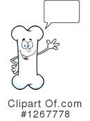 Bone Character Clipart #1267778 by Hit Toon