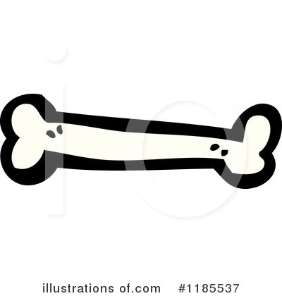 Royalty-Free (RF) Bone Clipart Illustration by lineartestpilot - Stock Sample #1185537