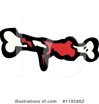 Royalty-Free (RF) Bone Clipart Illustration by lineartestpilot - Stock Sample #1185662