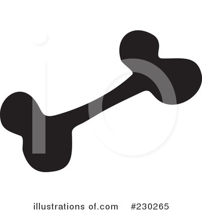 Royalty-Free (RF) Bone Clipart Illustration by visekart - Stock Sample #230265