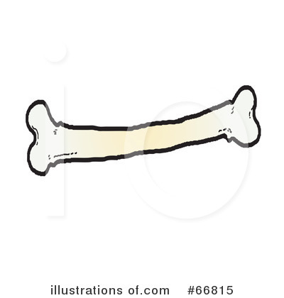 Royalty-Free (RF) Bone Clipart Illustration by Snowy - Stock Sample #66815