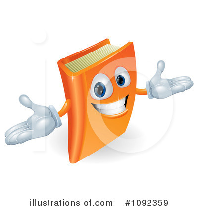 Book Character Clipart #1092359 by AtStockIllustration