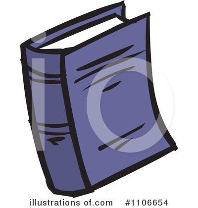 Book Clipart #1106654 by Cartoon Solutions