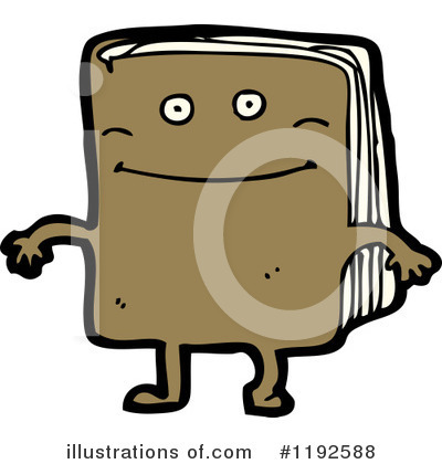 Royalty-Free (RF) Book Clipart Illustration by lineartestpilot - Stock Sample #1192588