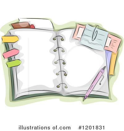 Royalty-Free (RF) Book Clipart Illustration by BNP Design Studio - Stock Sample #1201831