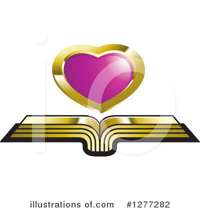 Royalty-Free (RF) Book Clipart Illustration by Lal Perera - Stock Sample #1277282