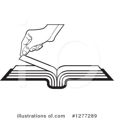 Turning Page Clipart #1277289 by Lal Perera