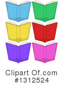 Book Clipart #1312524 by Liron Peer