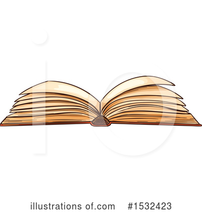 Royalty-Free (RF) Book Clipart Illustration by Vector Tradition SM - Stock Sample #1532423