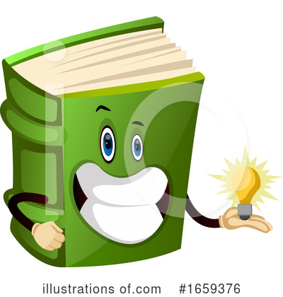 Book Mascot Clipart #1659376 by Morphart Creations
