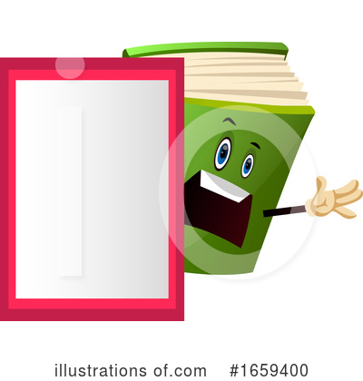 Book Mascot Clipart #1659400 by Morphart Creations
