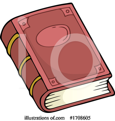 Royalty-Free (RF) Book Clipart Illustration by visekart - Stock Sample #1708605
