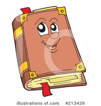 Royalty-Free (RF) Book Clipart Illustration by visekart - Stock Sample #213439