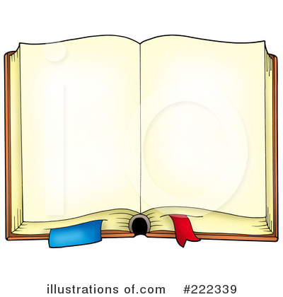 Royalty-Free (RF) Book Clipart Illustration by visekart - Stock Sample #222339