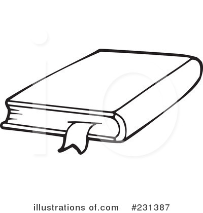 Royalty-Free (RF) Book Clipart Illustration by visekart - Stock Sample #231387