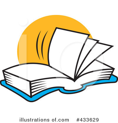 Royalty-Free (RF) Book Clipart Illustration by Johnny Sajem - Stock Sample #433629