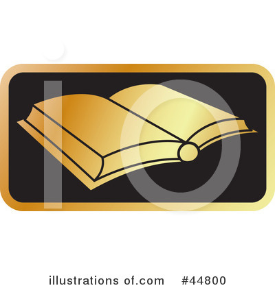 Royalty-Free (RF) Book Clipart Illustration by Lal Perera - Stock Sample #44800