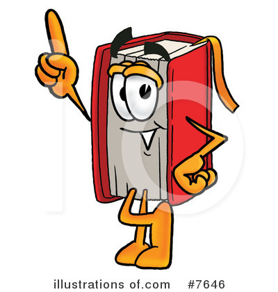 Royalty-Free (RF) Book Clipart Illustration by Mascot Junction - Stock Sample #7646