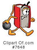 Book Clipart #7648 by Mascot Junction