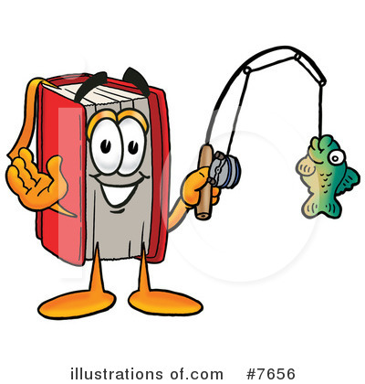 Royalty-Free (RF) Book Clipart Illustration by Mascot Junction - Stock Sample #7656