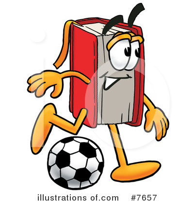 Royalty-Free (RF) Book Clipart Illustration by Mascot Junction - Stock Sample #7657