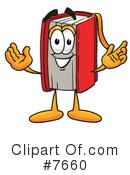 Book Clipart #7660 by Mascot Junction