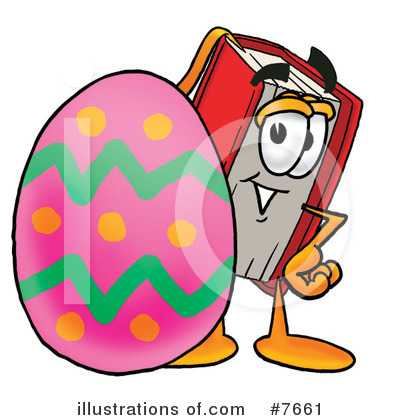 Royalty-Free (RF) Book Clipart Illustration by Mascot Junction - Stock Sample #7661