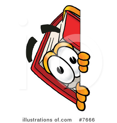 Royalty-Free (RF) Book Clipart Illustration by Mascot Junction - Stock Sample #7666