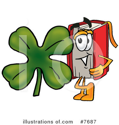Royalty-Free (RF) Book Clipart Illustration by Mascot Junction - Stock Sample #7687
