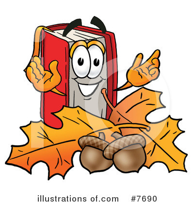 Red Book Clipart #7690 by Mascot Junction