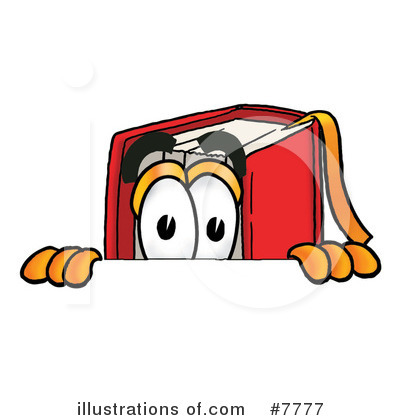 Red Book Clipart #7777 by Mascot Junction