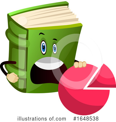 Royalty-Free (RF) Book Mascot Clipart Illustration by Morphart Creations - Stock Sample #1648538