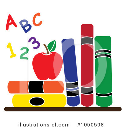 Books Clipart #1050598 by Pams Clipart