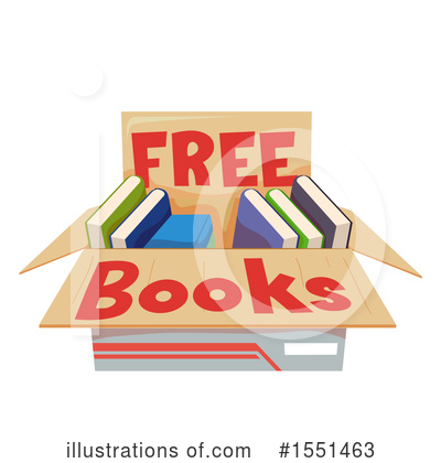 Royalty-Free (RF) Books Clipart Illustration by BNP Design Studio - Stock Sample #1551463
