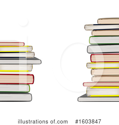 Royalty-Free (RF) Books Clipart Illustration by dero - Stock Sample #1603847