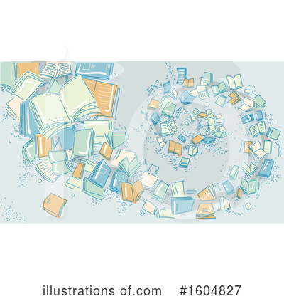 Royalty-Free (RF) Books Clipart Illustration by BNP Design Studio - Stock Sample #1604827