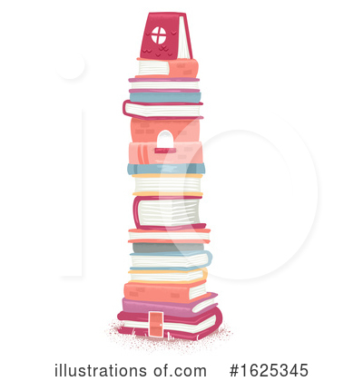 Royalty-Free (RF) Books Clipart Illustration by BNP Design Studio - Stock Sample #1625345