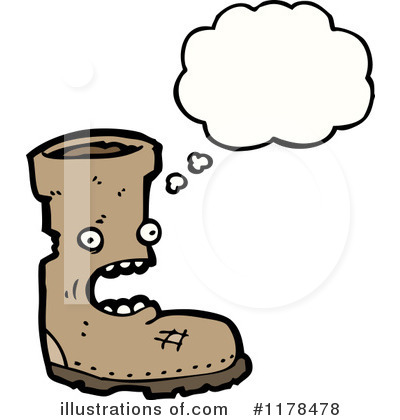 Royalty-Free (RF) Boot Clipart Illustration by lineartestpilot - Stock Sample #1178478