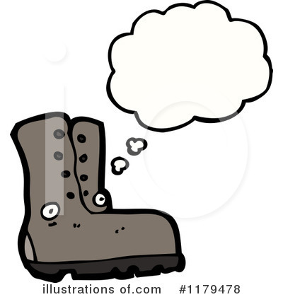 Royalty-Free (RF) Boot Clipart Illustration by lineartestpilot - Stock Sample #1179478
