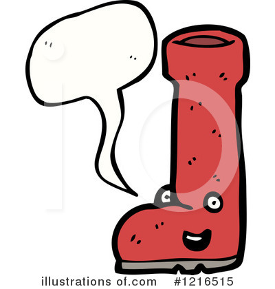 Royalty-Free (RF) Boot Clipart Illustration by lineartestpilot - Stock Sample #1216515