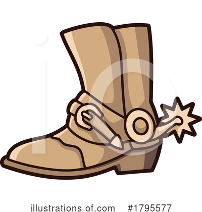 Royalty-Free (RF) Boot Clipart Illustration by Any Vector - Stock Sample #1795577