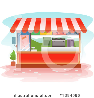 Booth Clipart #1384096 by BNP Design Studio
