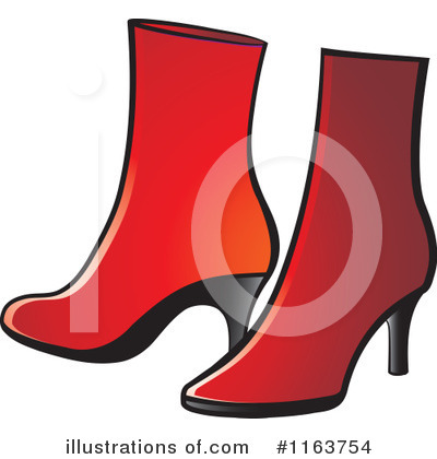 Royalty-Free (RF) Boots Clipart Illustration by Lal Perera - Stock Sample #1163754