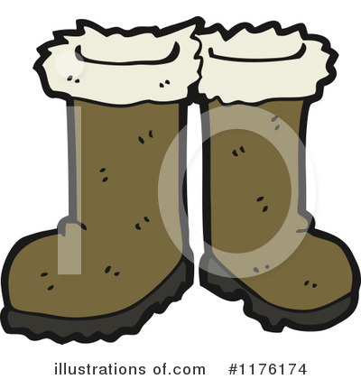 Royalty-Free (RF) Boots Clipart Illustration by lineartestpilot - Stock Sample #1176174