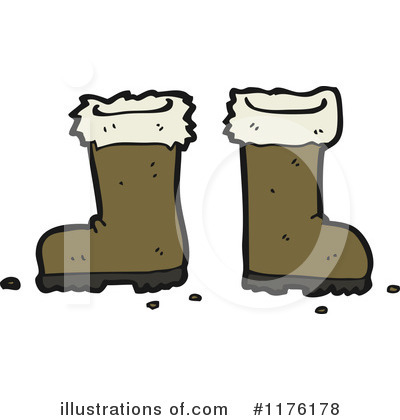 Boots Clipart #1176178 by lineartestpilot