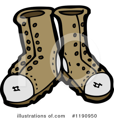 Royalty-Free (RF) Boots Clipart Illustration by lineartestpilot - Stock Sample #1190950
