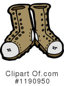 Boots Clipart #1190950 by lineartestpilot