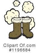 Boots Clipart #1196684 by lineartestpilot