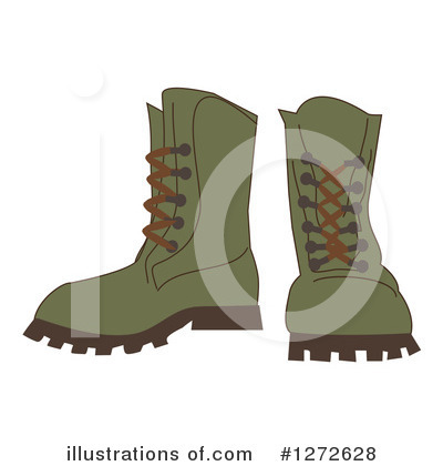 Royalty-Free (RF) Boots Clipart Illustration by peachidesigns - Stock Sample #1272628