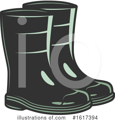 Royalty-Free (RF) Boots Clipart Illustration by Vector Tradition SM - Stock Sample #1617394